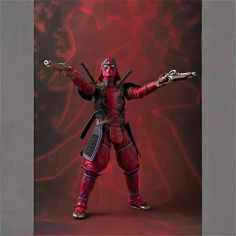 NECA Deadpool Samurai Figurine (20 cm) - Image 4