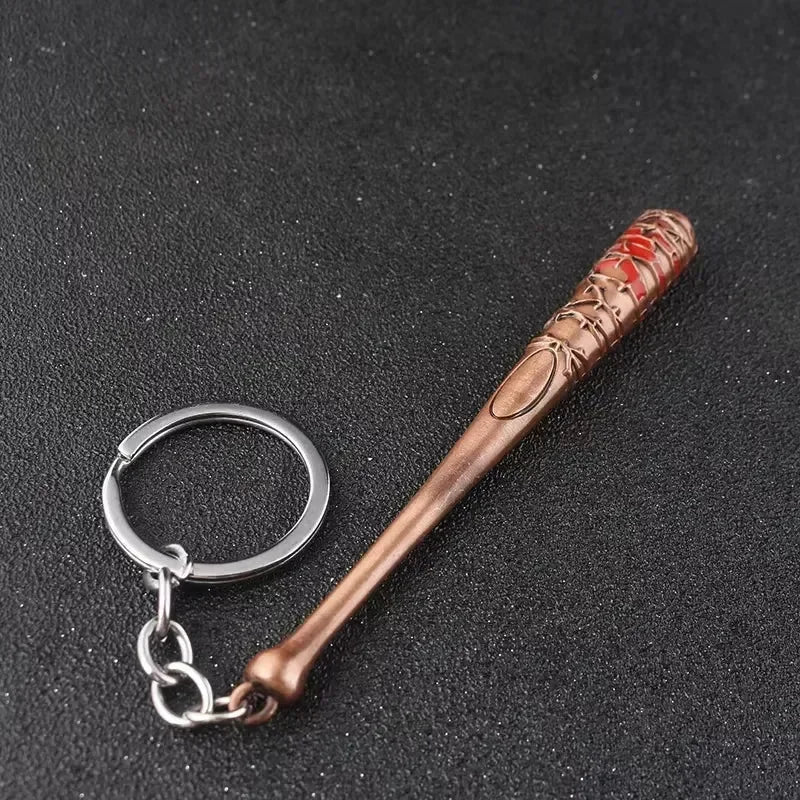 Negan Baseball Bat Metal Keychain - Image 7