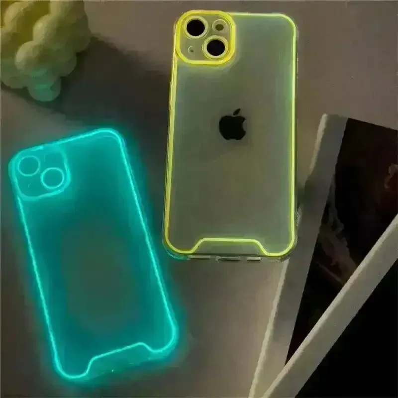 Neon Luminous Silicon Case (For iPhones) - Image 2
