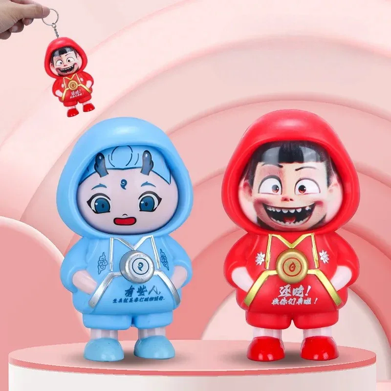 Nezha Destiny Face-Changing Keychain