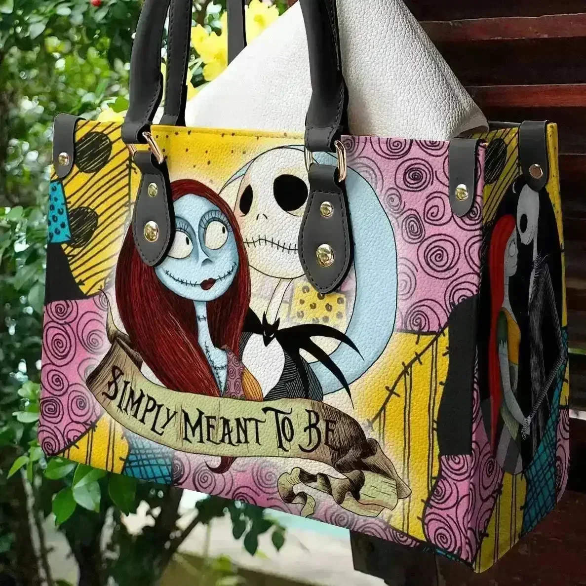Nightmare Before Christmas Patterned Handbag - Image 2