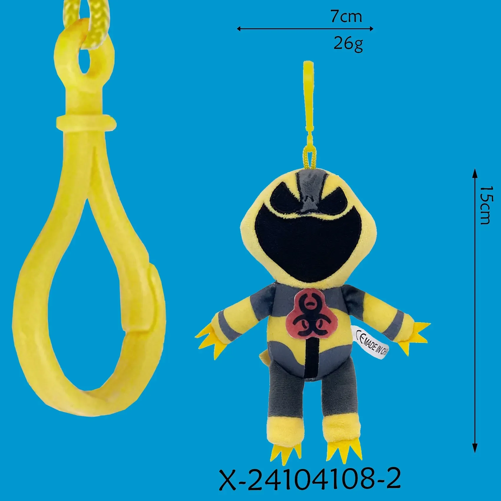 Nightmare Critters Terrifying Plush Keychain - Image 11