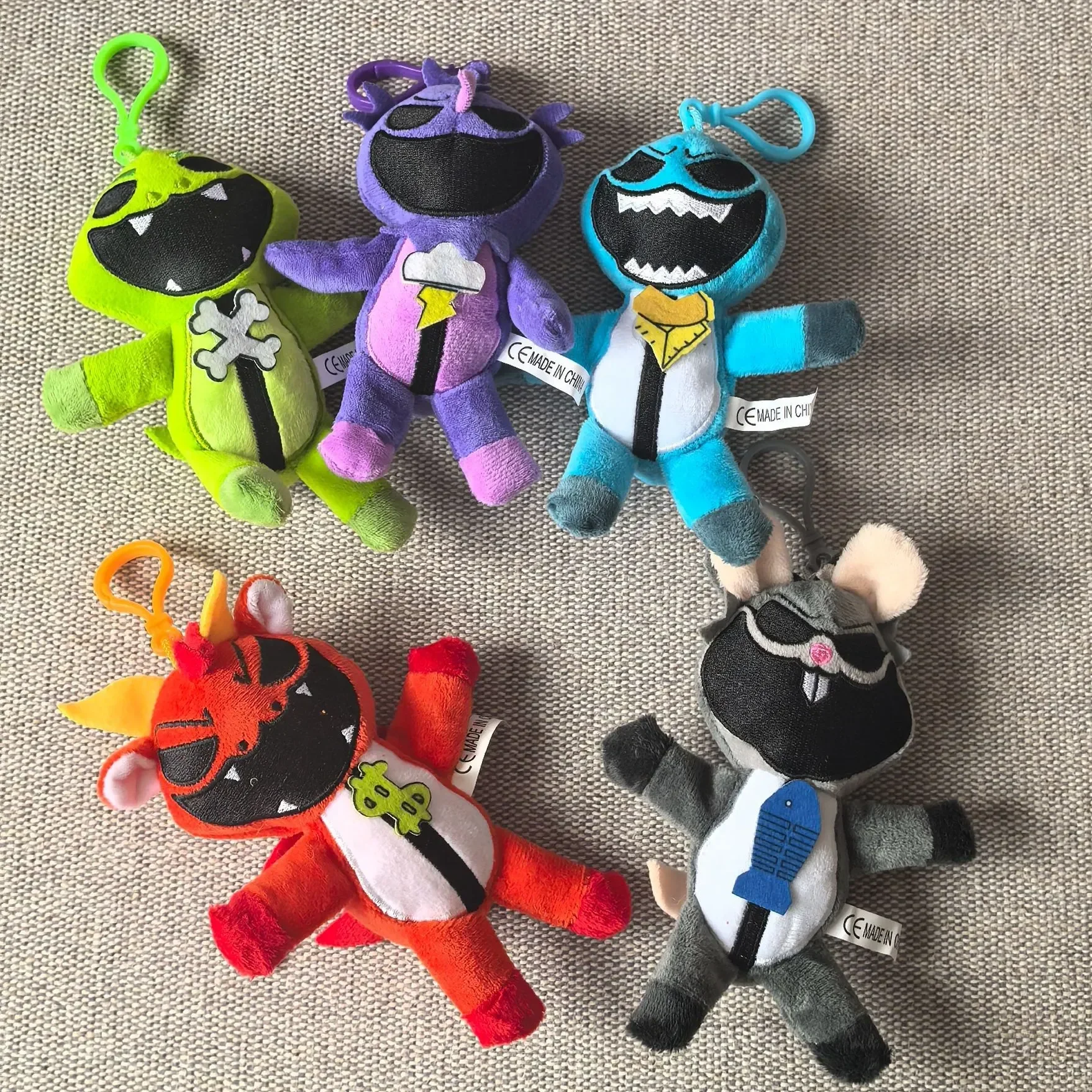 Nightmare Critters Terrifying Plush Keychain - Image 4