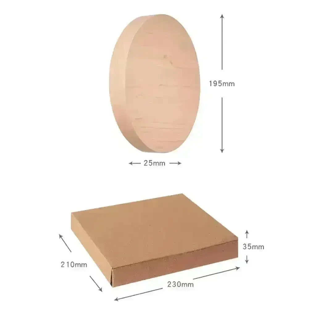 Nordic Style Wooden Hanging Clock - Image 8