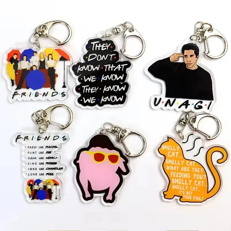 Nostalgic Friends TV Show Keychains - Image 2