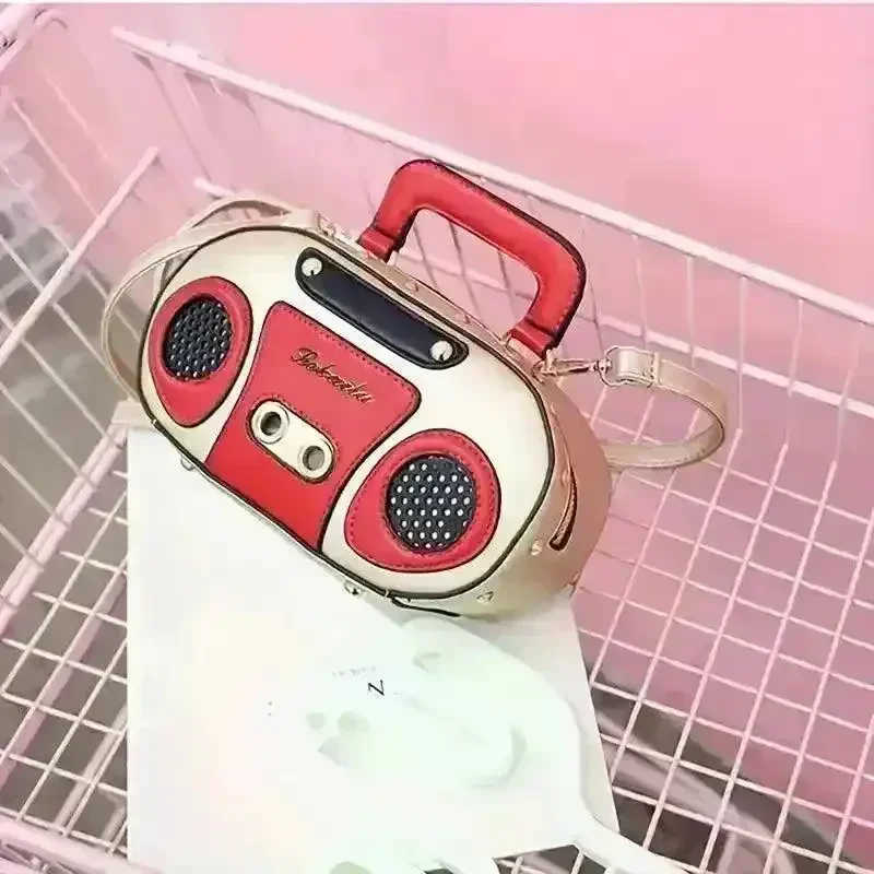 Novelty Mini Radio Shaped Handbag - Image 9