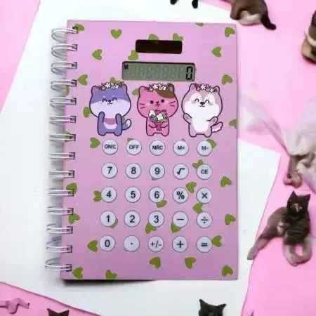 Number Cruncher A5 Calculator Notebook - Image 6