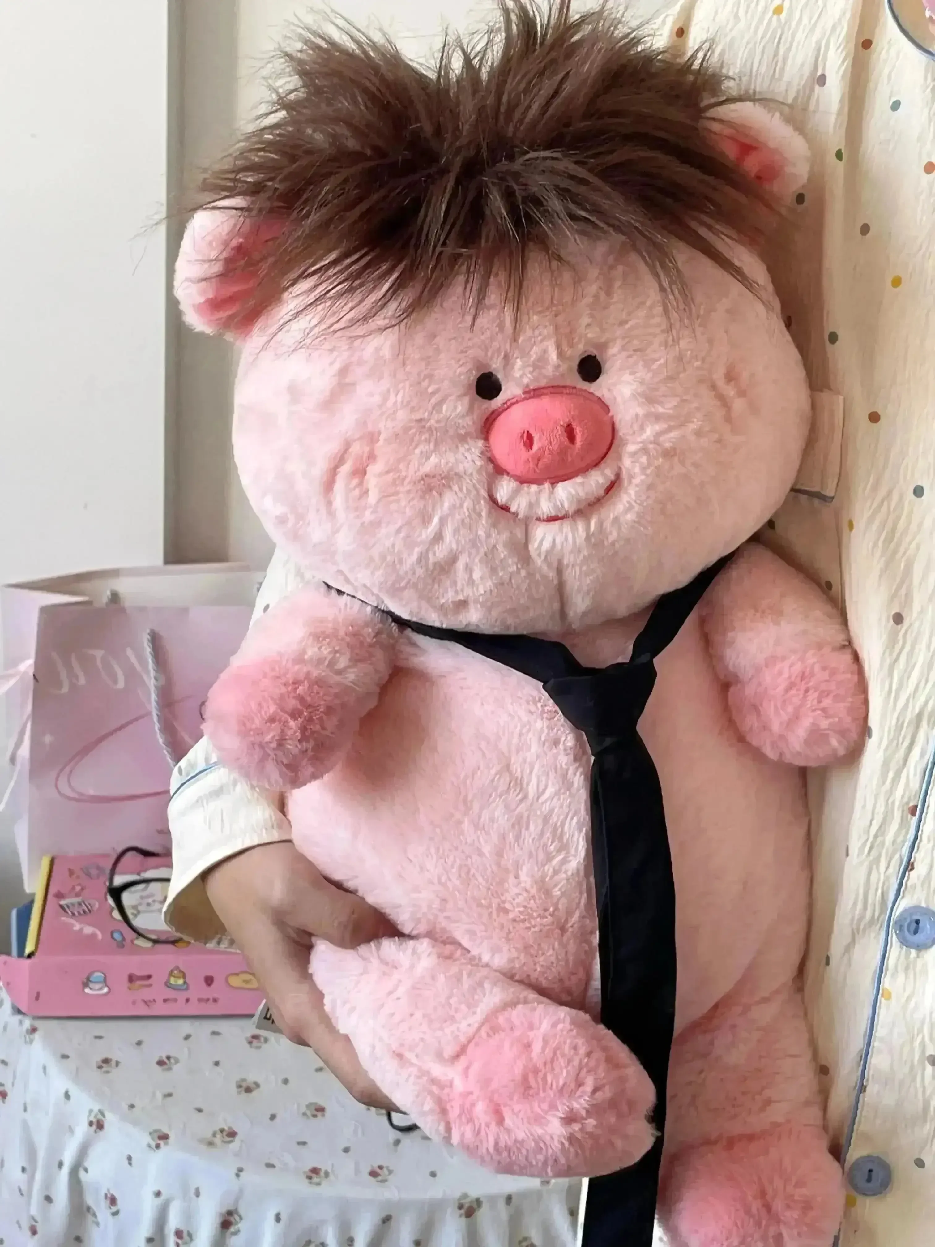 Oinktavia Happy Pig Plushie (43 cm) - Image 3