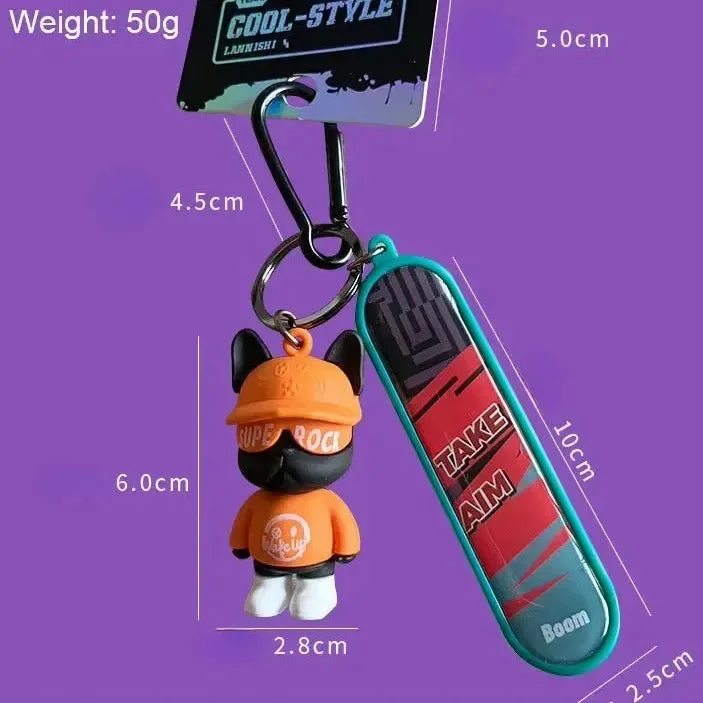 Ollie Bear Skater Buddy Keychain - Image 9
