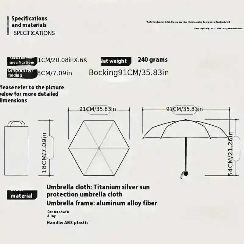 Olycat Mini Folding Umbrella - Image 10