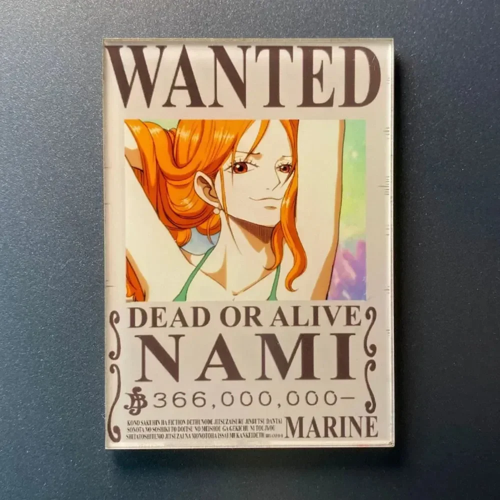 One Piece Wanted Fridge Magnets - Image 9