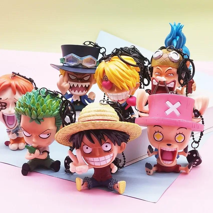 One Piece Grand Line Chibis Keychain - Image 3