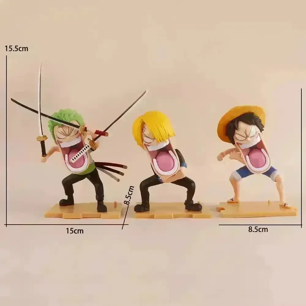 One Piece Hunger Triple Action Figure Set (15 cm) - Image 4