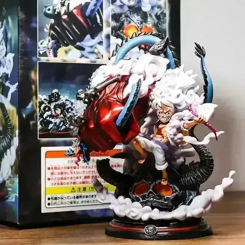 One Piece Luffy Gear 5 vs. Kaido Action Figure Set (22 cm) - Image 3