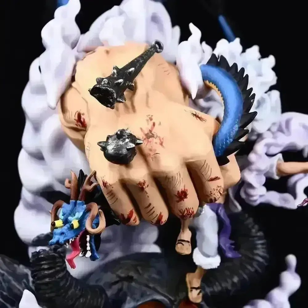 One Piece Luffy Gear 5 vs. Kaido Action Figure Set (22 cm) - Image 5