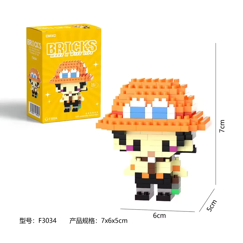 One Piece Micro Bricks Building Blocks - Image 5