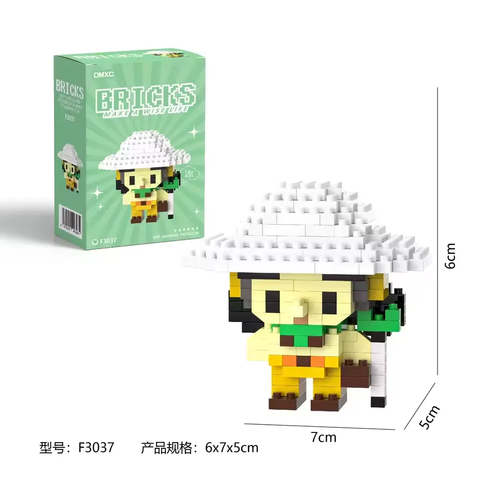 One Piece Micro Bricks Building Blocks - Image 9