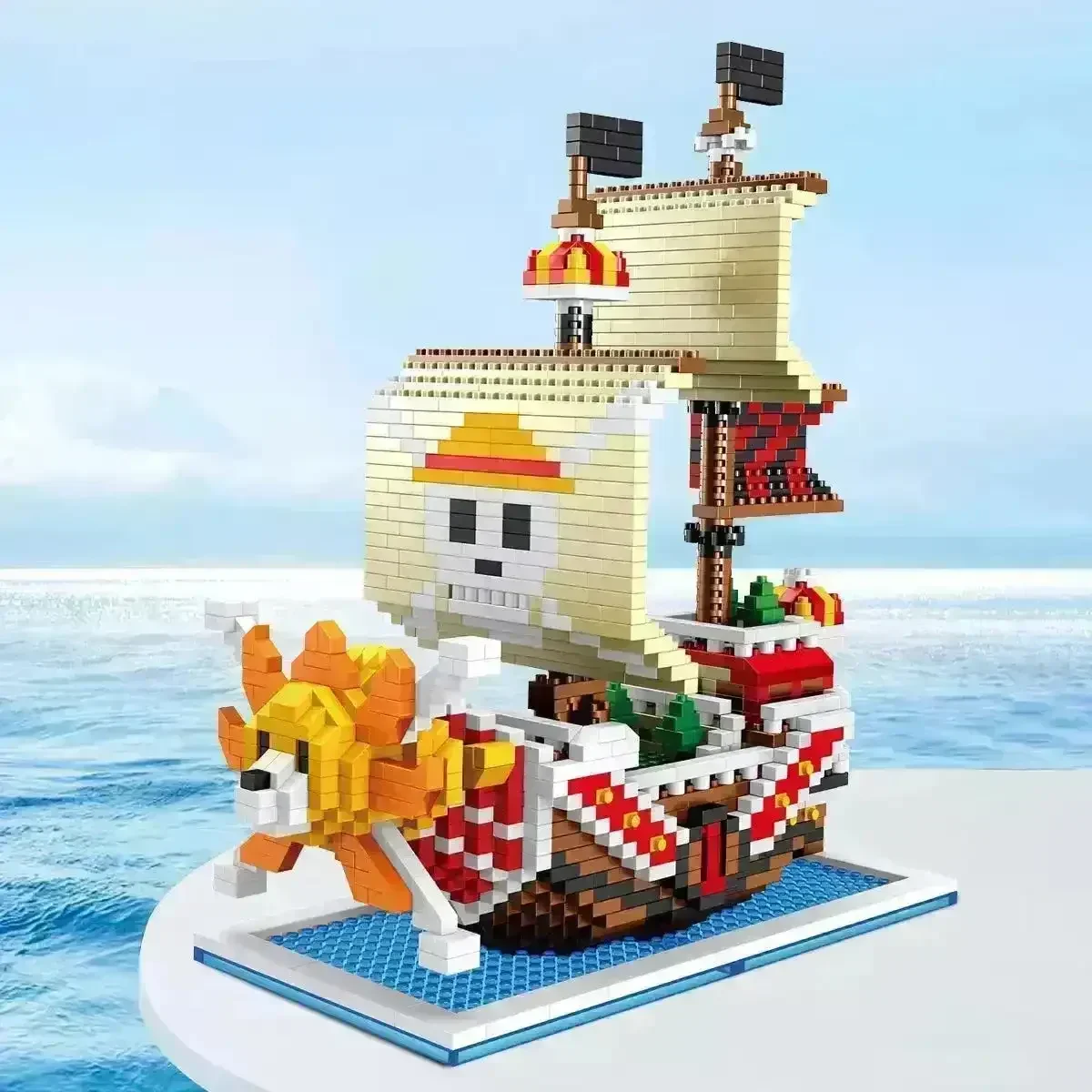 One Piece Pirate Ship 3D Model Building Blocks - Image 5