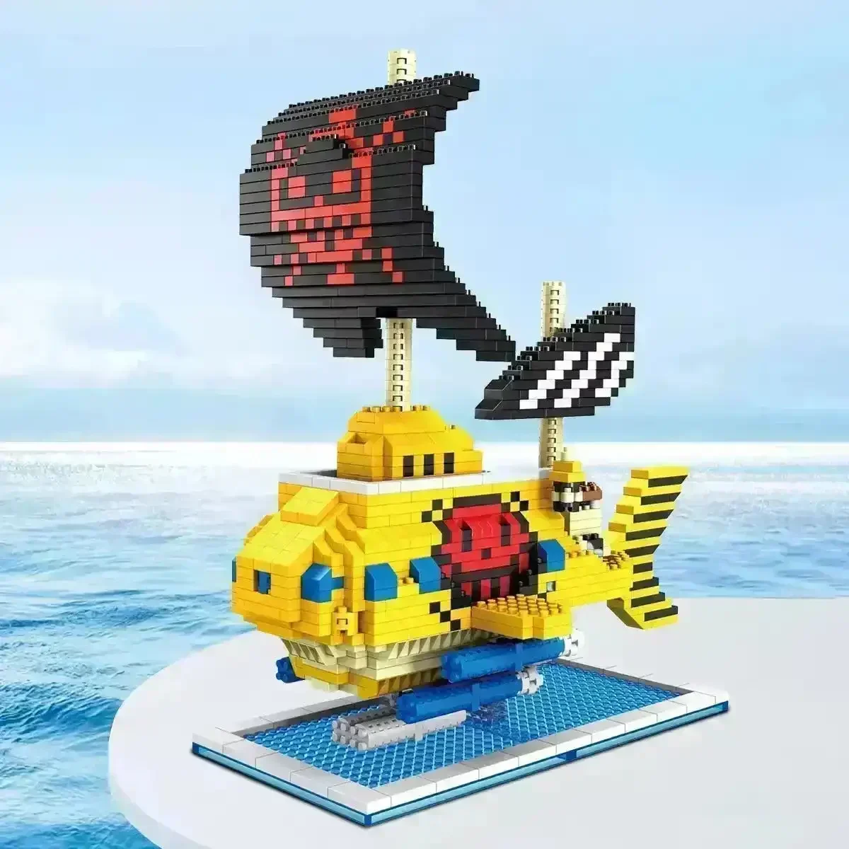 One Piece Pirate Ship 3D Model Building Blocks - Image 6