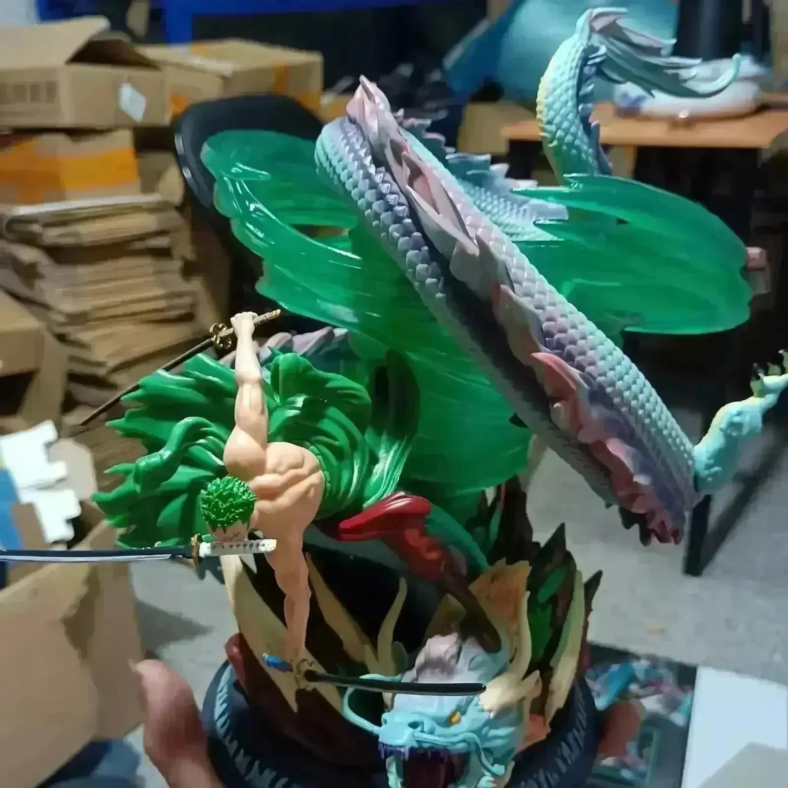One Piece Roronoa Zoro Tornado Asura Action Figure (27.5 cm) - Image 10