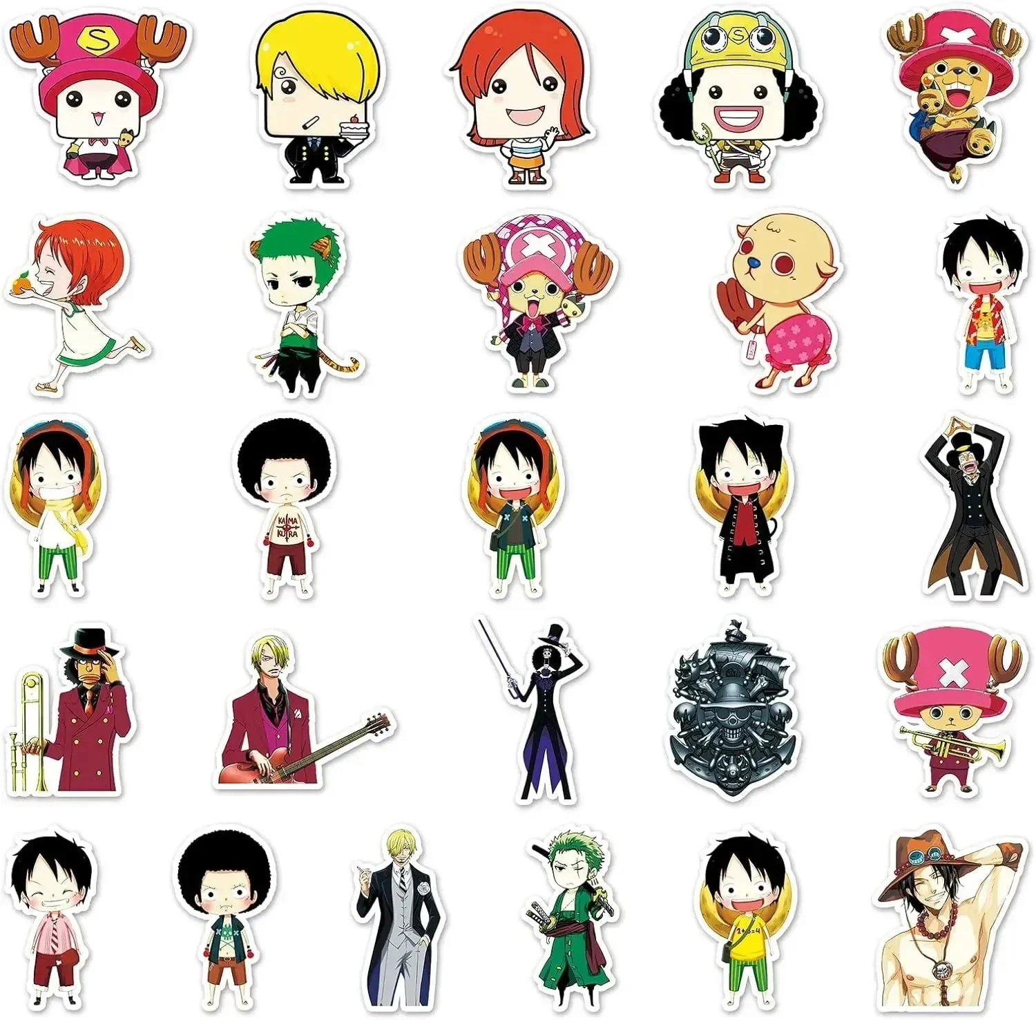 One-Piece Sticker Pack (50 Pcs) - Image 2