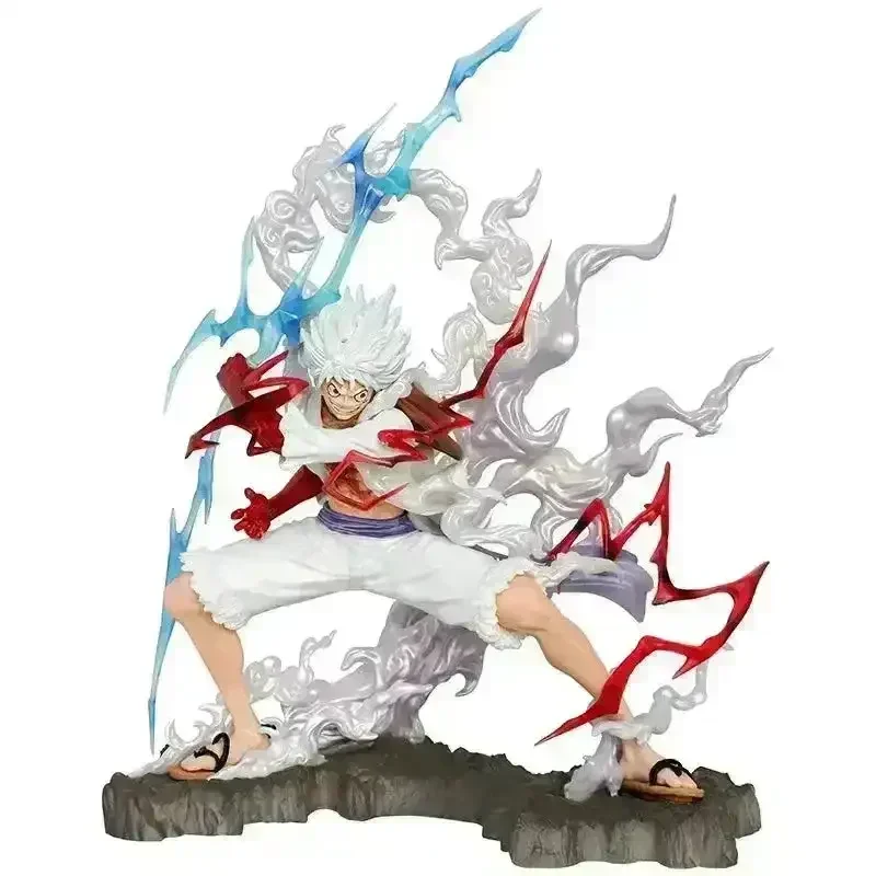 One Piece Sun God Gear 5 Nika Luffy Action Figure (28 cm) - Image 5