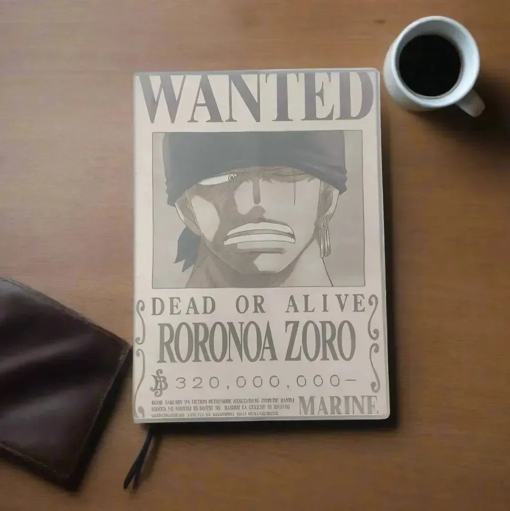 One Piece Adventurous Wanted Notebook - Image 3