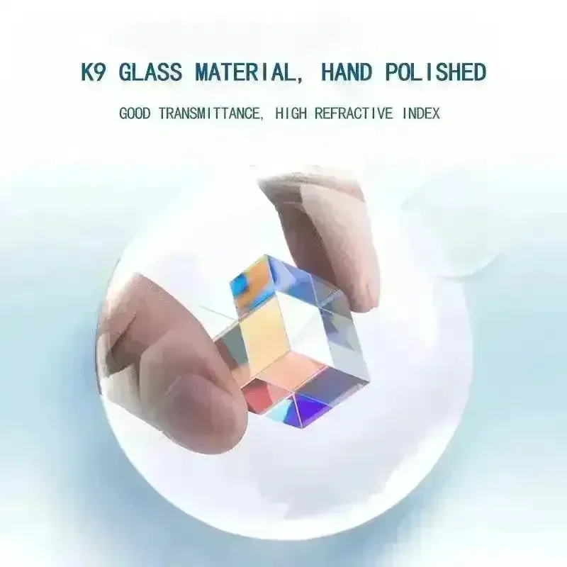 Optical Glass X-Prism Physics Cube - Image 2