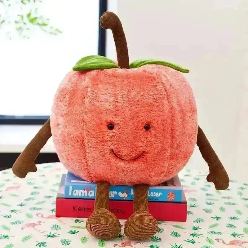 Orchard Apple Worm and Fruit Plushies - Image 5