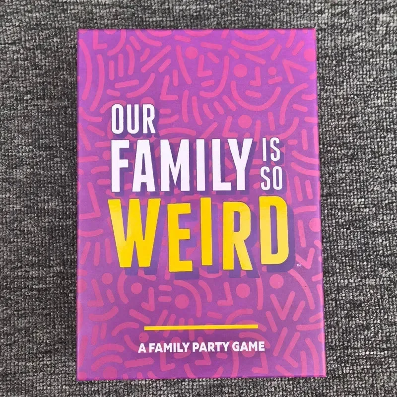Our Family Is So Weird Card Game
