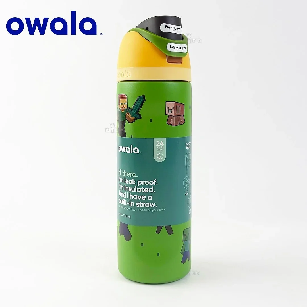 Owala FreeSip Insulated Water Bottle (24 oz/ 32 oz) - Image 50