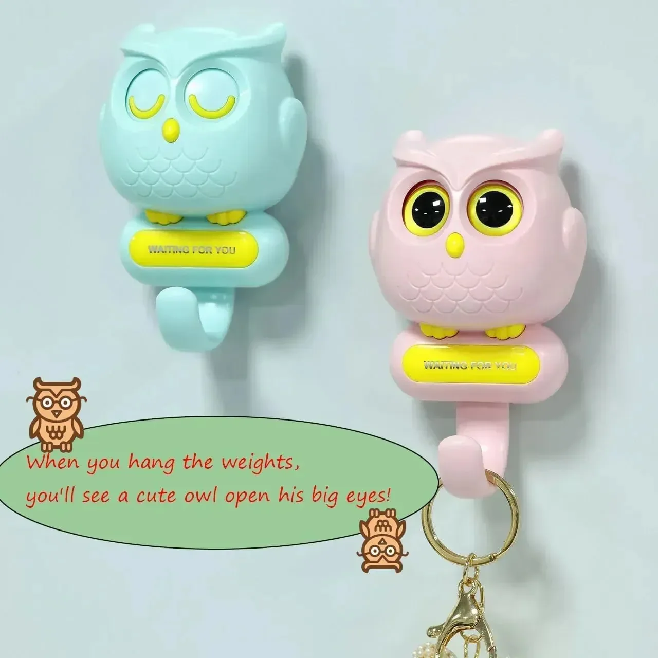 Owl's Perch Wall Hanger Hook - Image 5