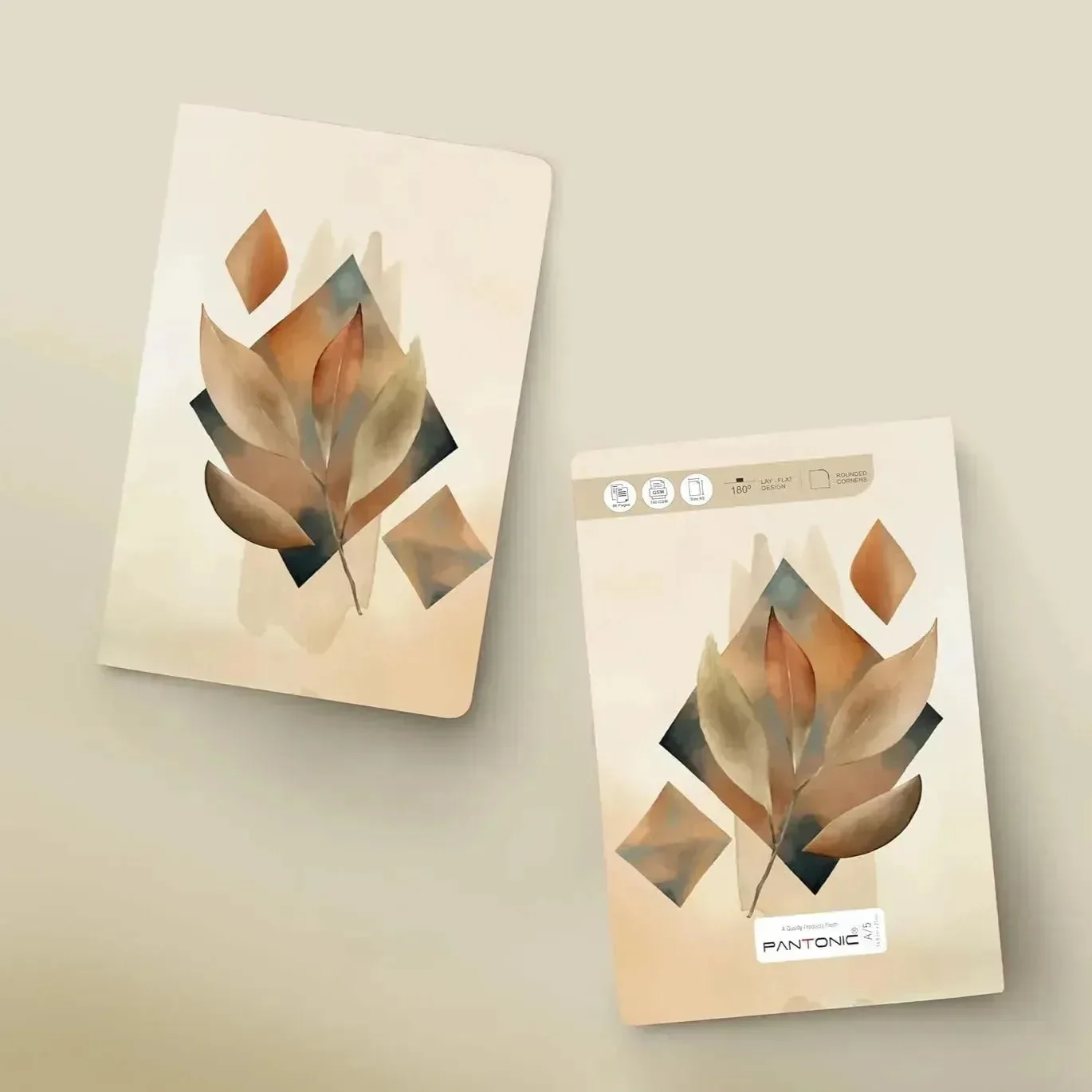 Pantone Abstract Canvas B6 Notebook - Image 2