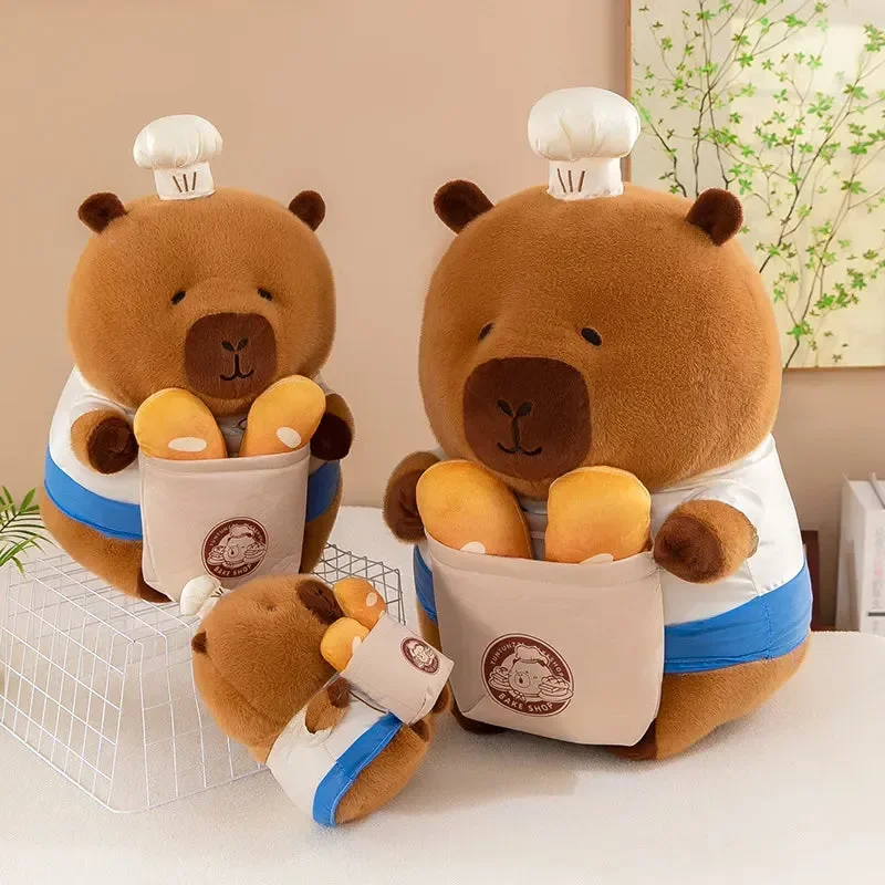 Pastry Pal Chef Capybara Plush - Image 2