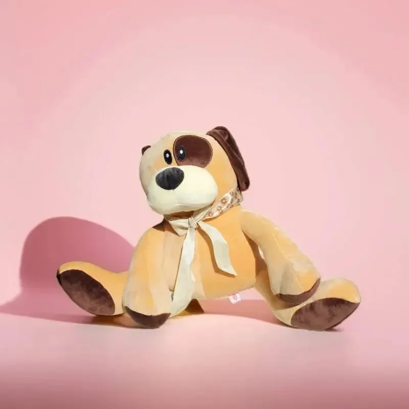 Patches Brown Dog Plush Toy - Image 3
