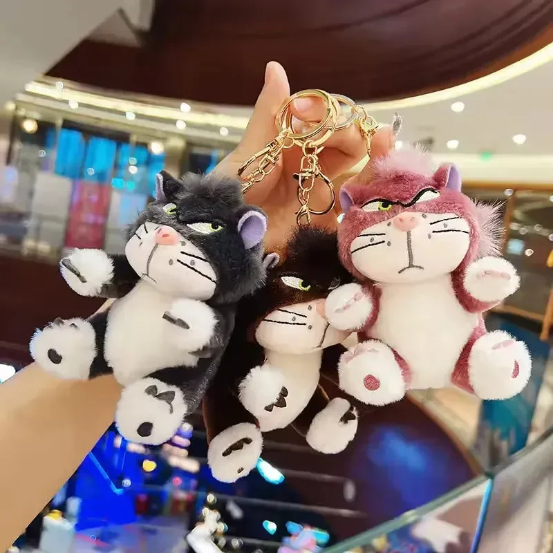 Pawsitively Sinister Lucifer Cat Keychain - Image 2