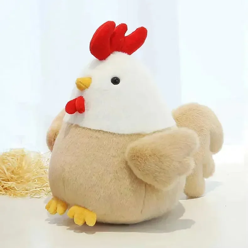 Peachy Keen Chicken Plushie (25 cm) - Image 3