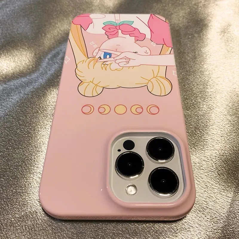 Peachy Sailor Moon Girl Phone Case (for iPhones) - Image 3