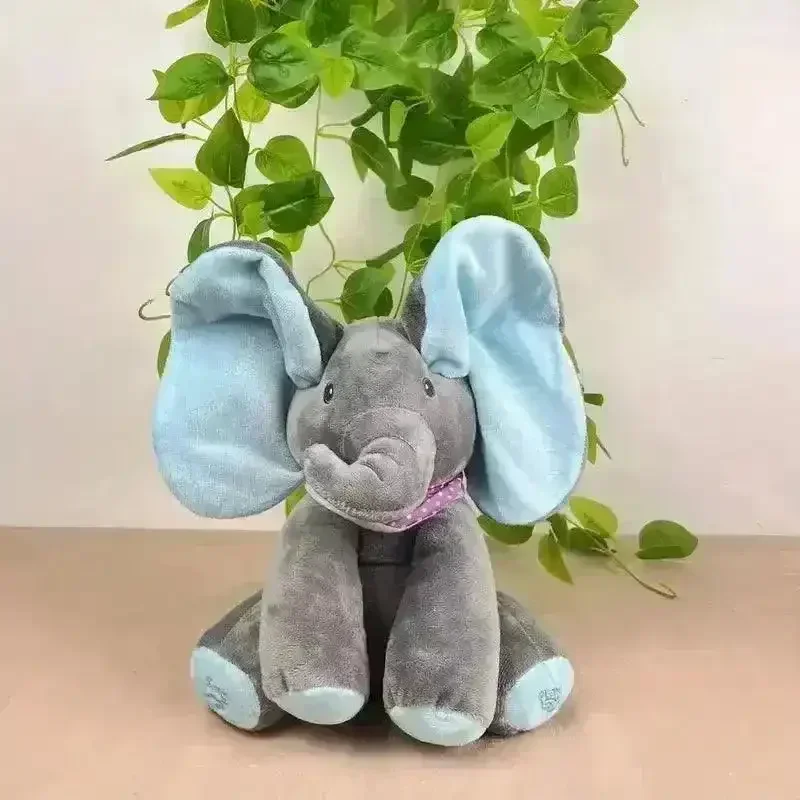 Interactive Peek-a-boo Singing Elephant (30 cm) - Image 10