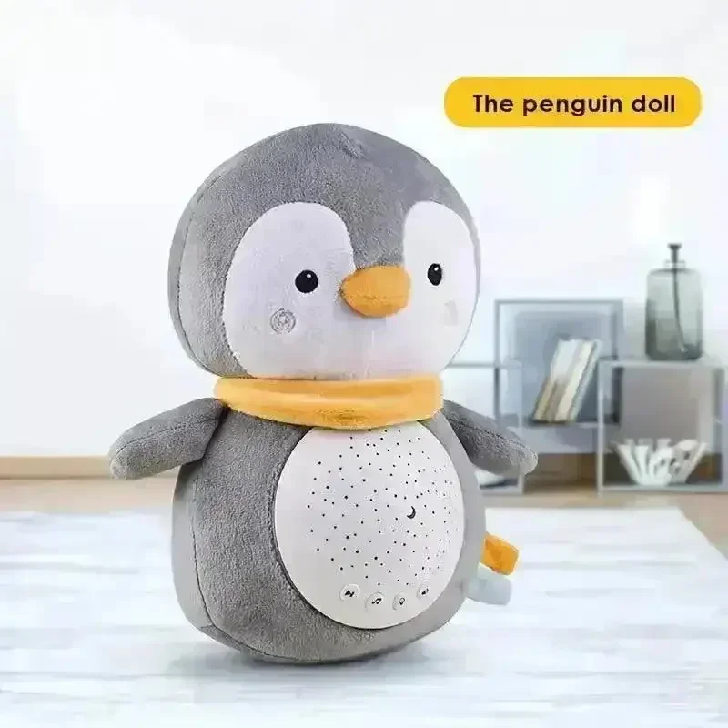 Penguin and Raccoon Crying Doll With Light & Sound - Image 4