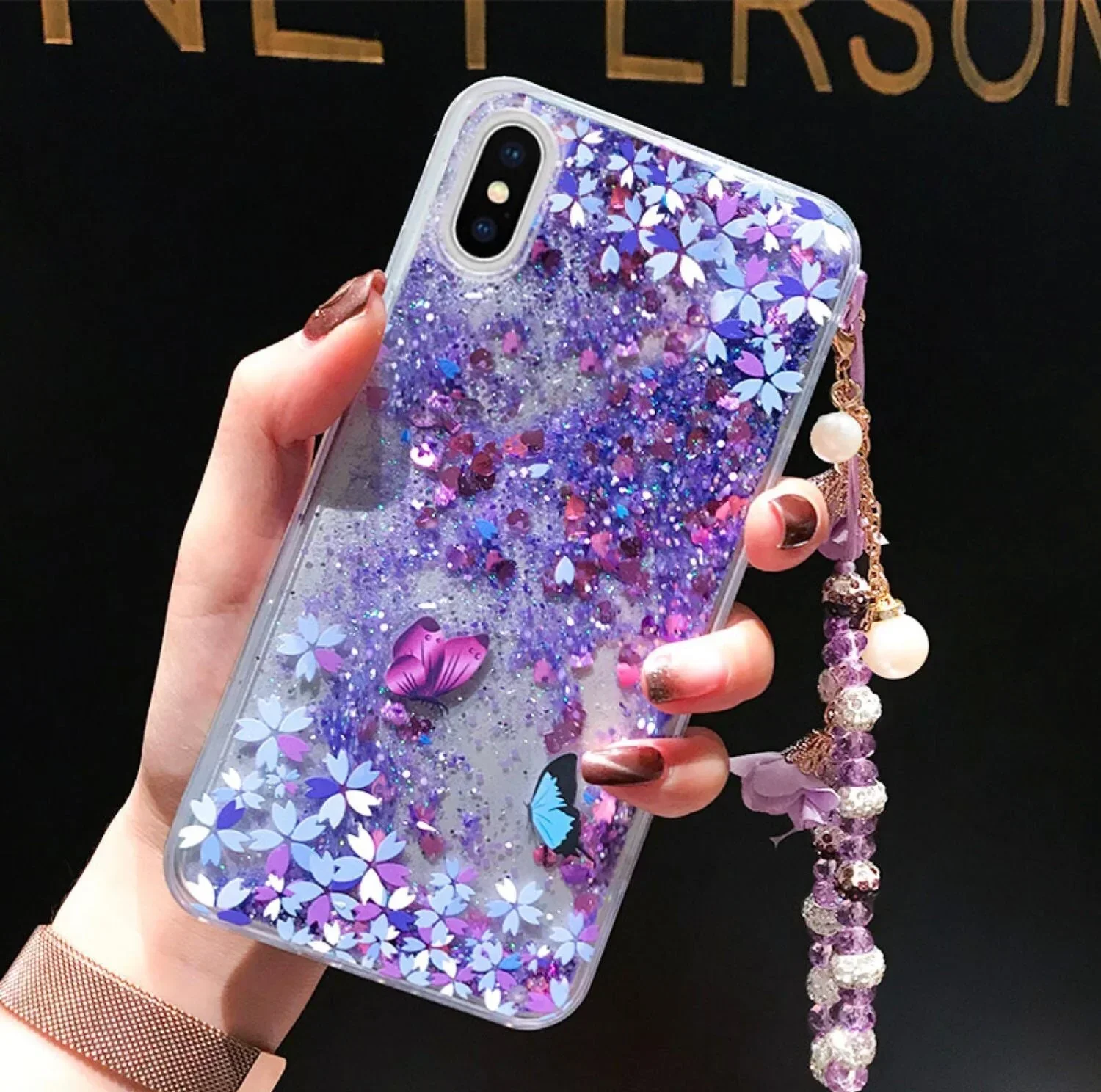 Petal Cascade Liquid Phone Case (for iPhones) - Image 5