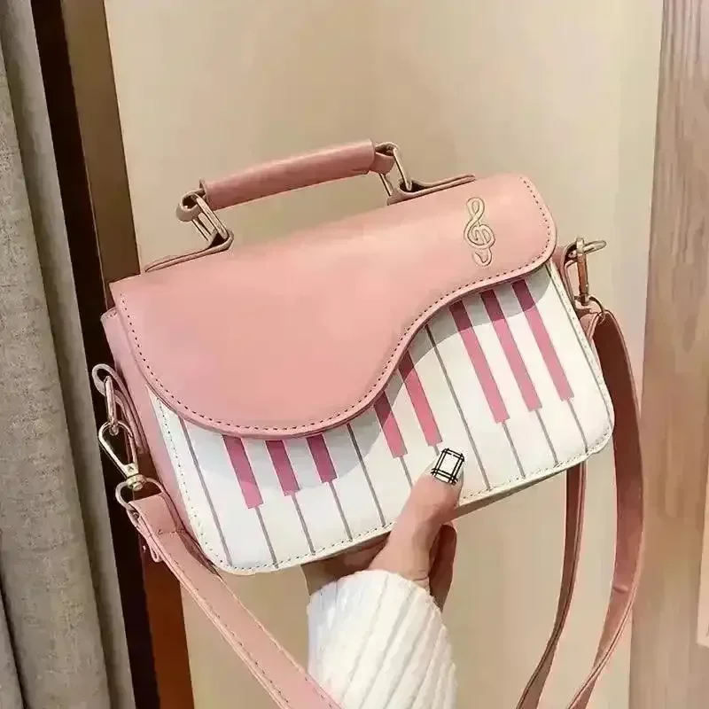 Piano Shaped Crossbody Bag - Image 8