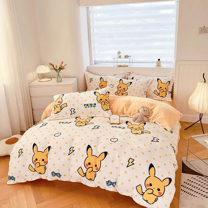 Pika Chic Cartoon Bedding Set - Image 4