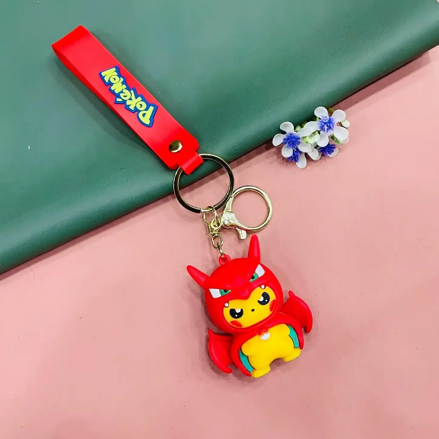 Pikachu Cosplay Pokimoen Keychain - Image 4