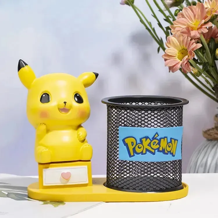 Pikachu Metal Mesh Pen Stand & Organizer - Image 6