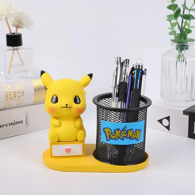 Pikachu Metal Mesh Pen Stand & Organizer - Image 7