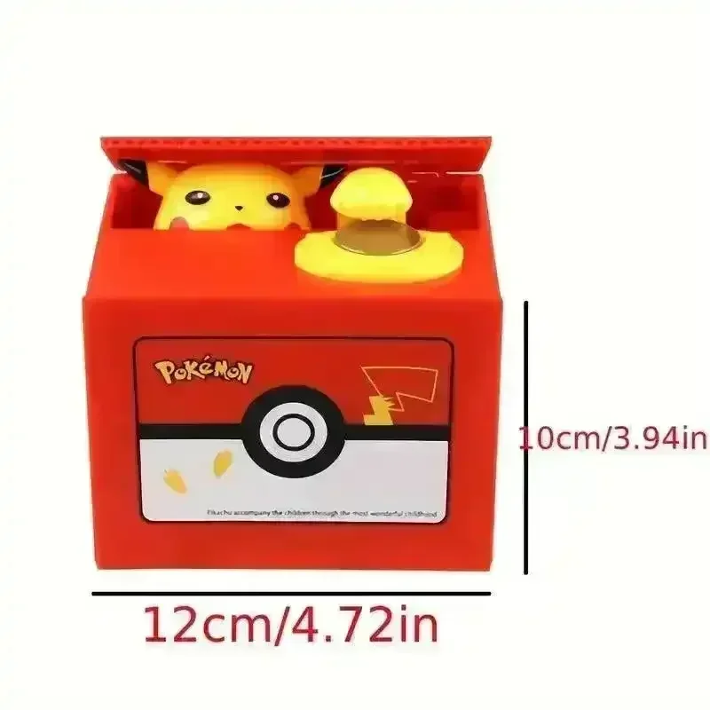 Pikachu Musical Savings Piggy Bank - Image 9