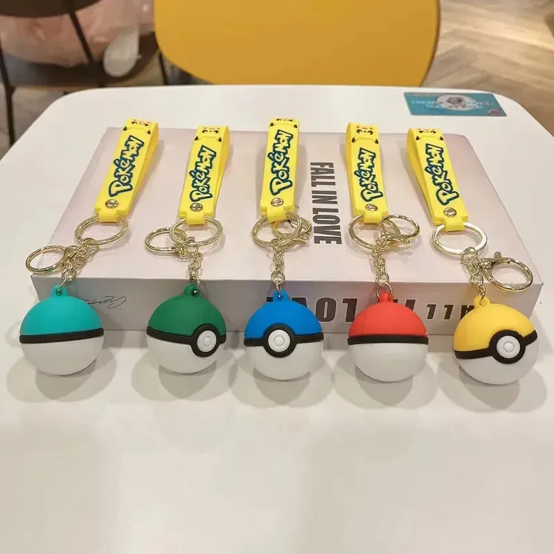 Pikachu Pokeball 3D Keychain - Image 5