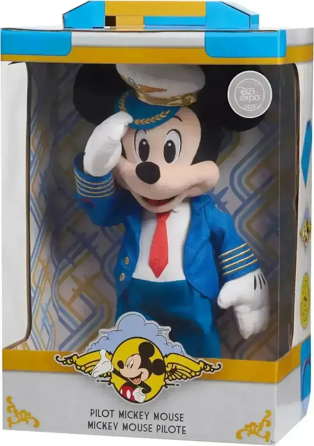 Pilot Mickey Mouse Premium Plushie - Image 6
