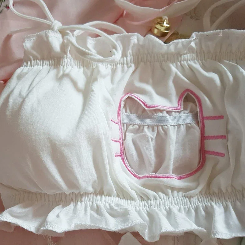 Playful Neko Cat Lingerie Set - Image 4